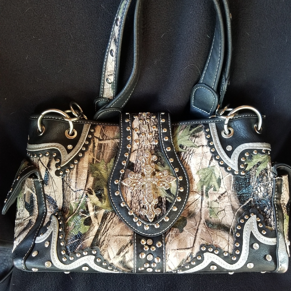 Cowgirl trendy conceal carry purse